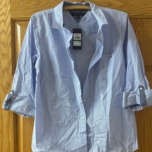 Tommy Hilfiger Sky Blue Casual Shirt